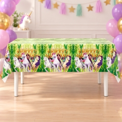 Unicorn Academy Plastic Tablecover